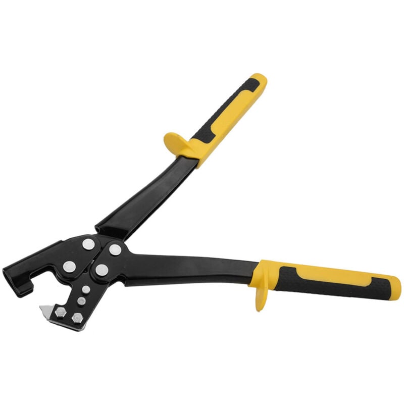 foto del prodotto pinza per punzonatura fissa con chiglia in acciaio leggero, maniglia per piegare i perni per la decorazione del soffitto eosnow