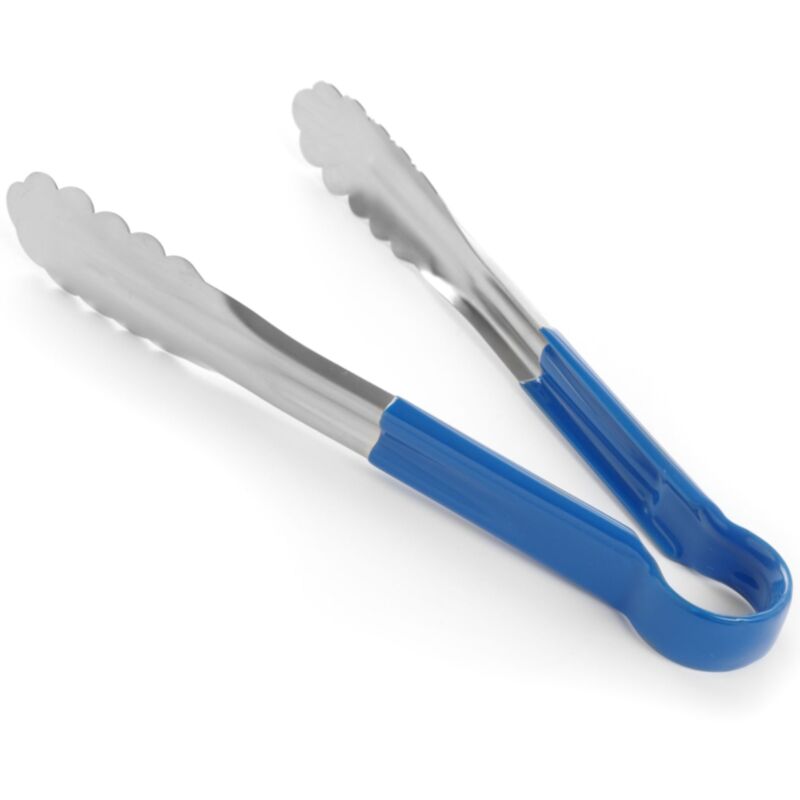 foto del prodotto pinza per servire haccp, lunghezza 300 mm, blu hendi 171738