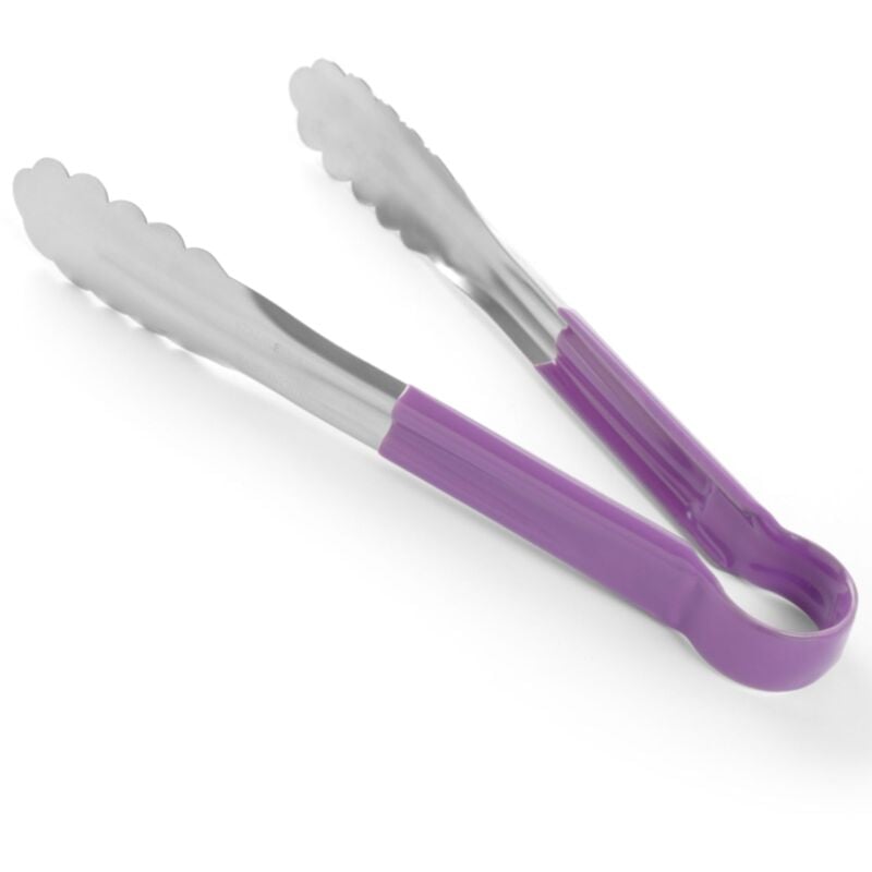 foto del prodotto pinza per servire haccp, lunghezza 300 mm, viola hendi 171783