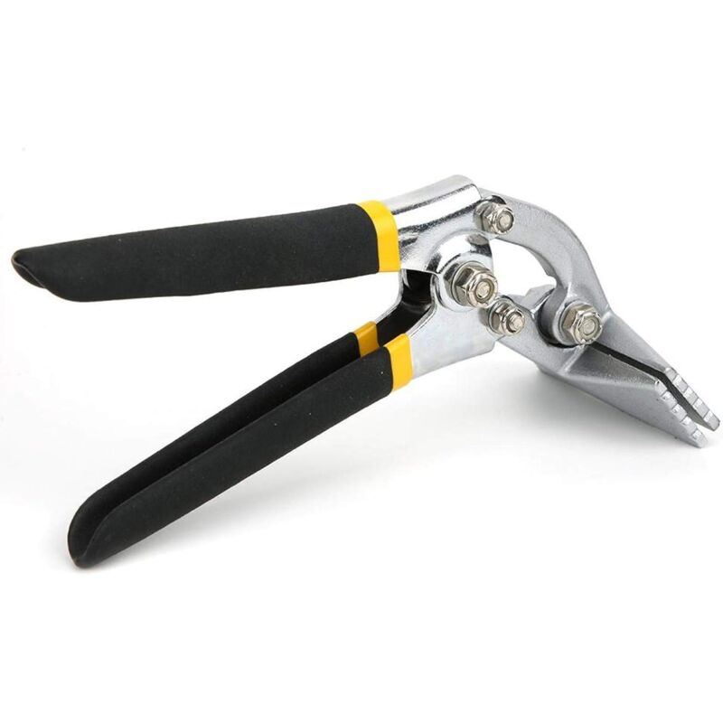 foto del prodotto pinza piegatrice per lamiera, pinza crimpatrice manuale per lamiera, pinza crimpatrice con impugnatura antiscivolo, piegatrice per lamiera curva 
