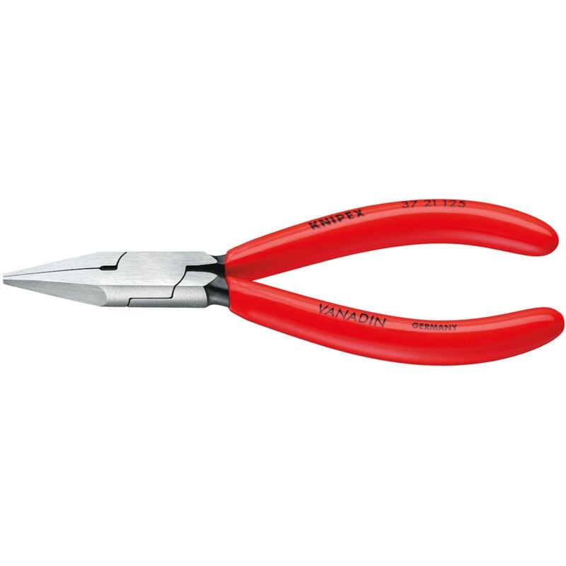 foto del prodotto pinza prensile per meccanica fine bonderizzata nera, rivestiti in resina sintetica 125 mm 37 21 125 knipex