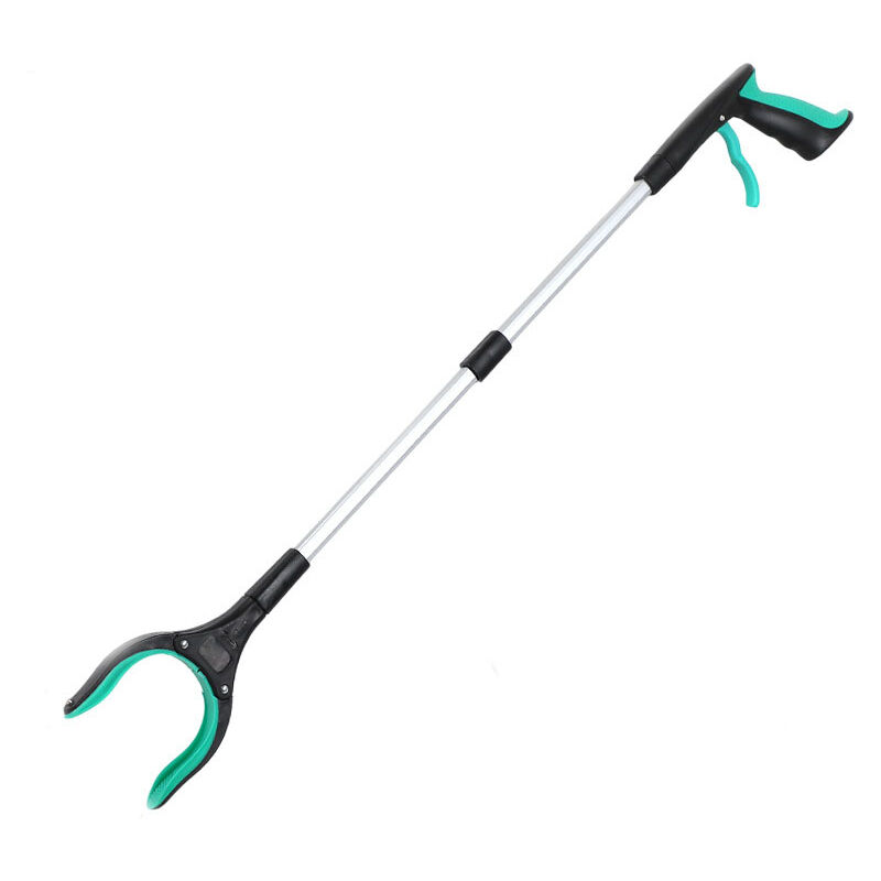 foto del prodotto pinza raccogli oggetti rifiuti 83cm pinza telescopica pieghevole calamita telescopica allungabile pinza prensile raccoglitore di immondizia pinza