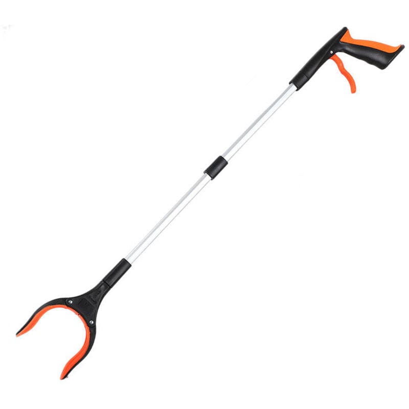 foto del prodotto pinza raccogli oggetti rifiuti 83cm pinza telescopica pieghevole calamita telescopica allungabile pinza prensile raccoglitore di immondizia pinza morsetto in gomma healthcare reaching aid pieghevol,co