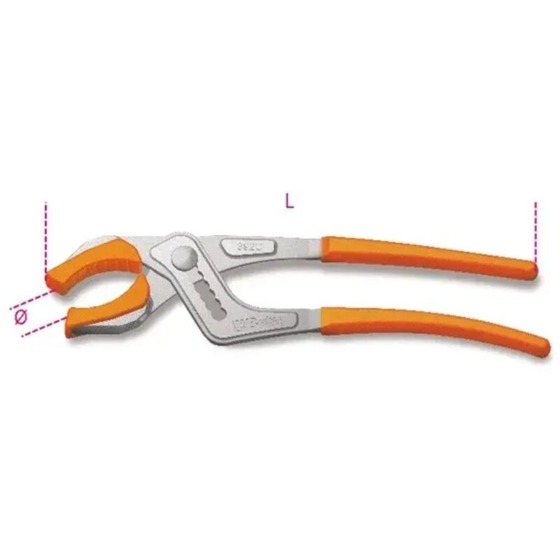 foto del prodotto pinza regolabile per sifoni beta 392c