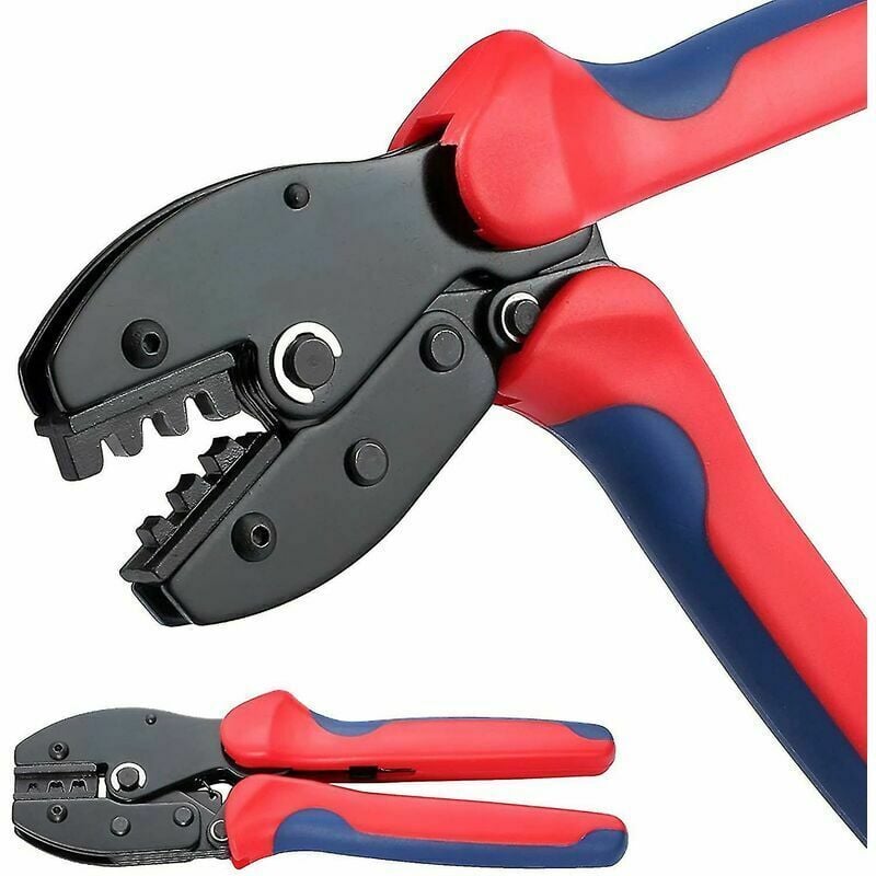 foto del prodotto pinza solare per crimpare connettori fotovoltaici matrice per sezioni 2,5 4 6 mm pinza per crimpare pannelli solari 14 10pinze 