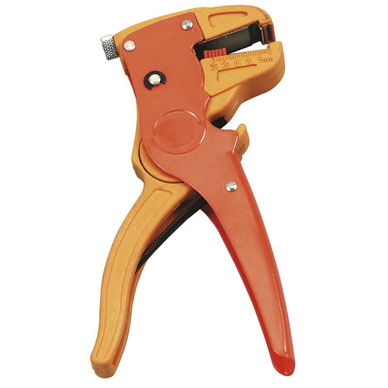 foto del prodotto pinza spellafilo spelacavo automatico regolabile
