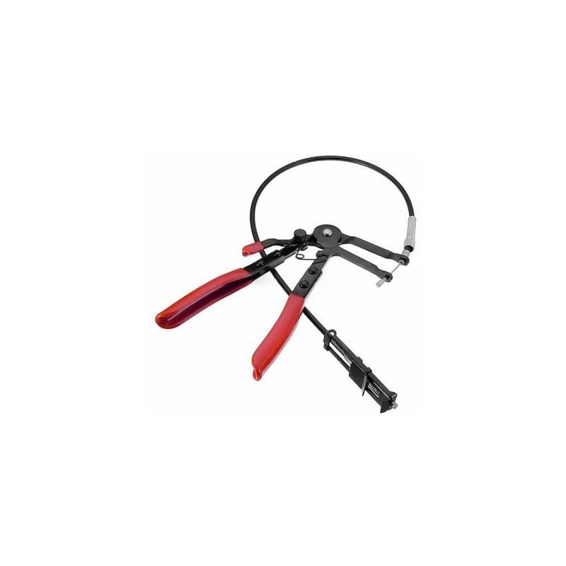 foto del prodotto pinza stringi fascette per manicotti auto moto con cavo flessibile