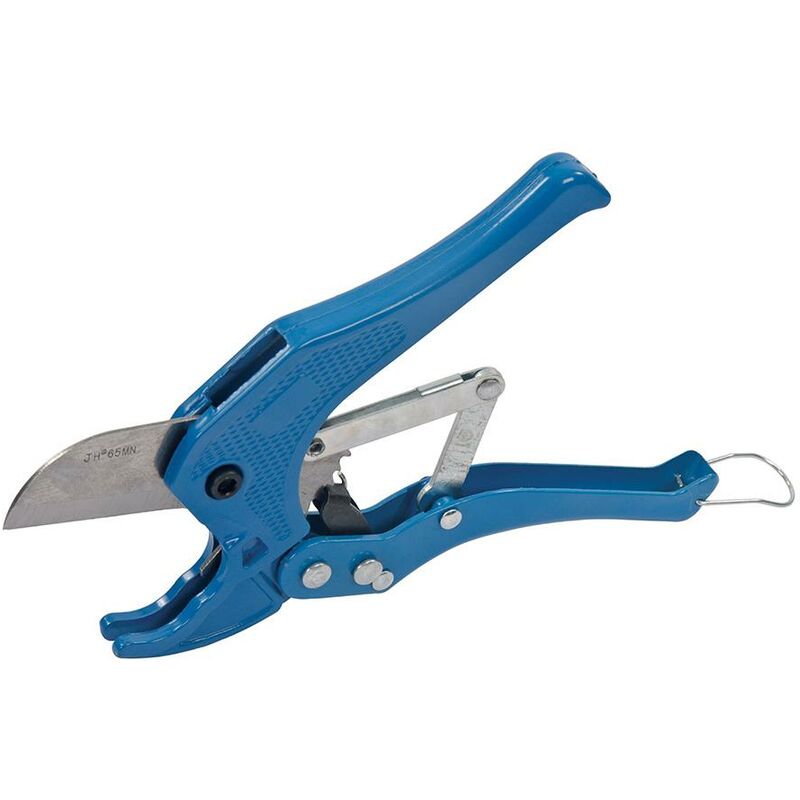 foto del prodotto pinza tagliatubi a cricchetto per tubi in plastica 42 mm