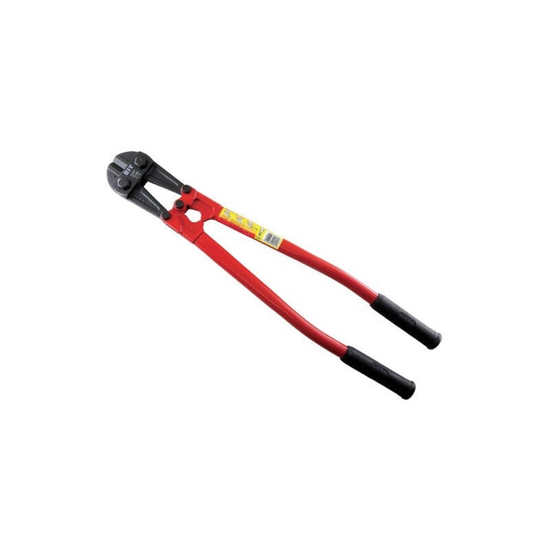 foto del prodotto pinza tenaglia tagliabulloni ad alta resistenza in acciaio nero hitt nbc 350 mm taglio 7 mm. acciaio 5 mm