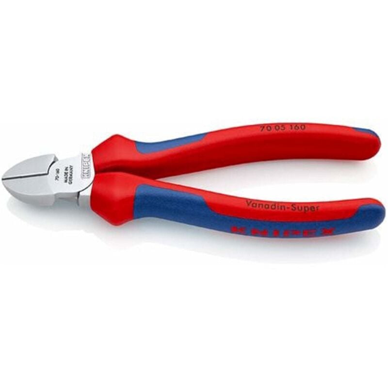 foto del prodotto pinza tronchese laterale con lama in acciaio al vanadio forgiato knipex