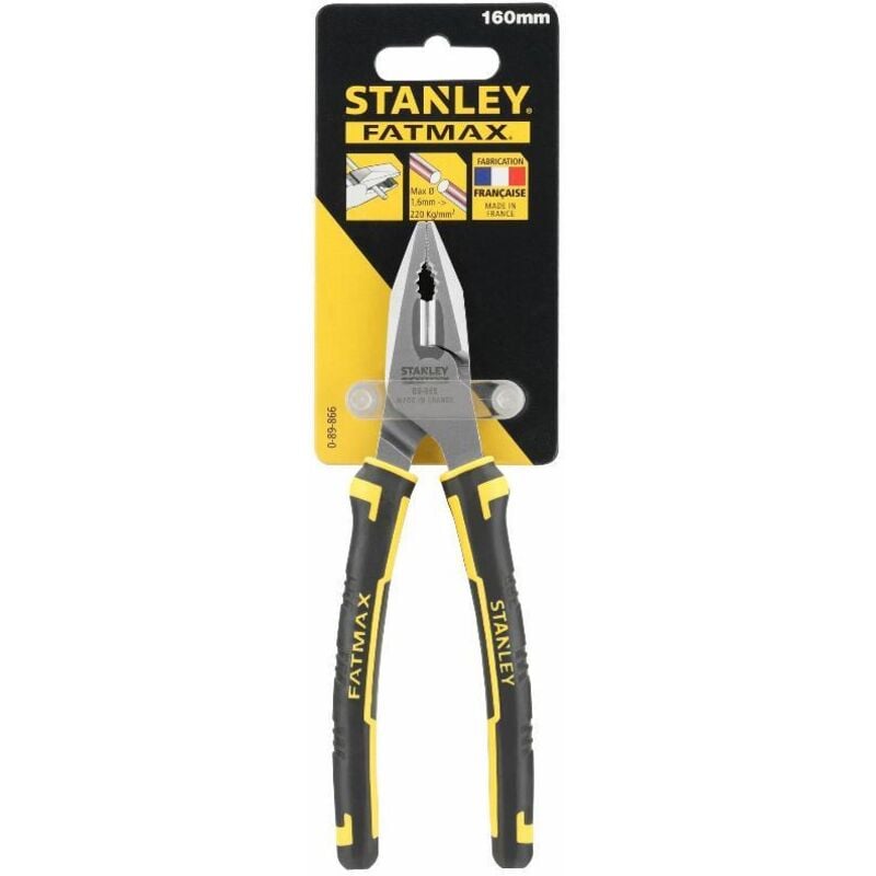 foto del prodotto pinza universale impugnatura morbida max 150mm 0-89-866 089866 - stanley