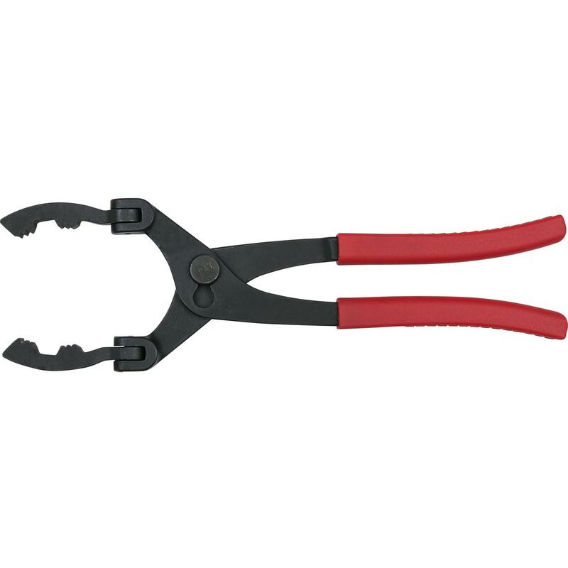 foto del prodotto pinza universale per filtri carburante con becchi angolati 57 120mm