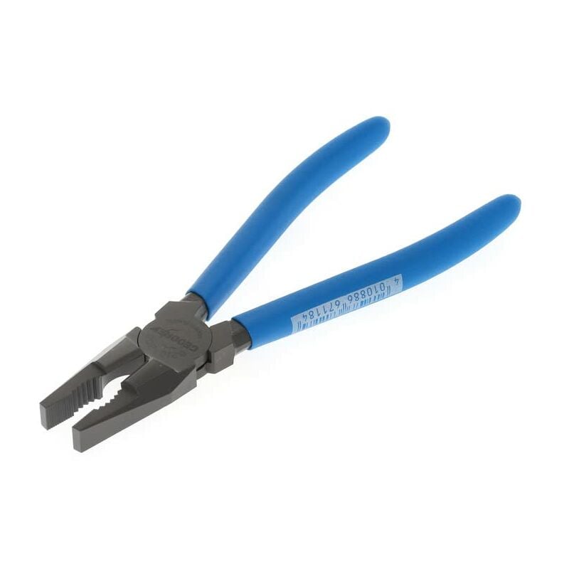 foto del prodotto pinza universale professionale, pinza universale multifunzione, taglienti lunghi, impugnatura antiscivolo, modello tedesco, lunga 200 mm, 8210 200 tl