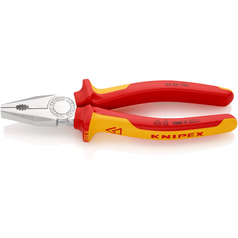 foto del prodotto pinza universale vde 200 mm n a knipex 03 06 200