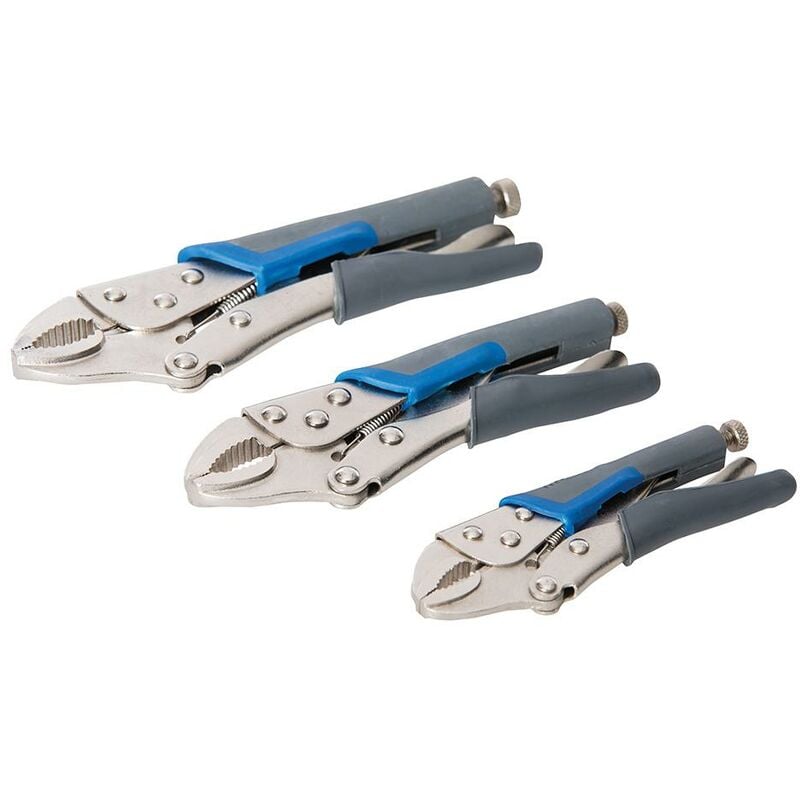 foto del prodotto pinze autobloccanti a manico morbido 3 p.zi 3 p.zi