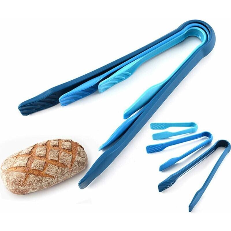 foto del prodotto pinze da cucina professionali pinze per barbecue, utensili da cucina per barbecue in acciaio inox, ideali per servire con chef in silicone, pinze per