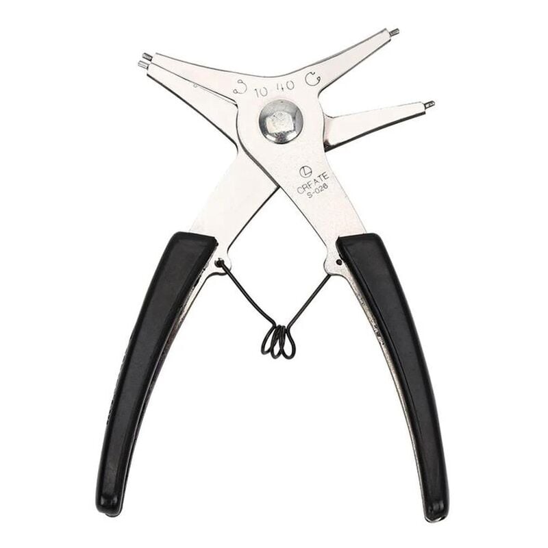foto del prodotto pinze per anelli di sicurezza a doppio scopo pinze per anelli di sicurezza multipli utensili manuali per la riparazione di hardware fissi pinze di