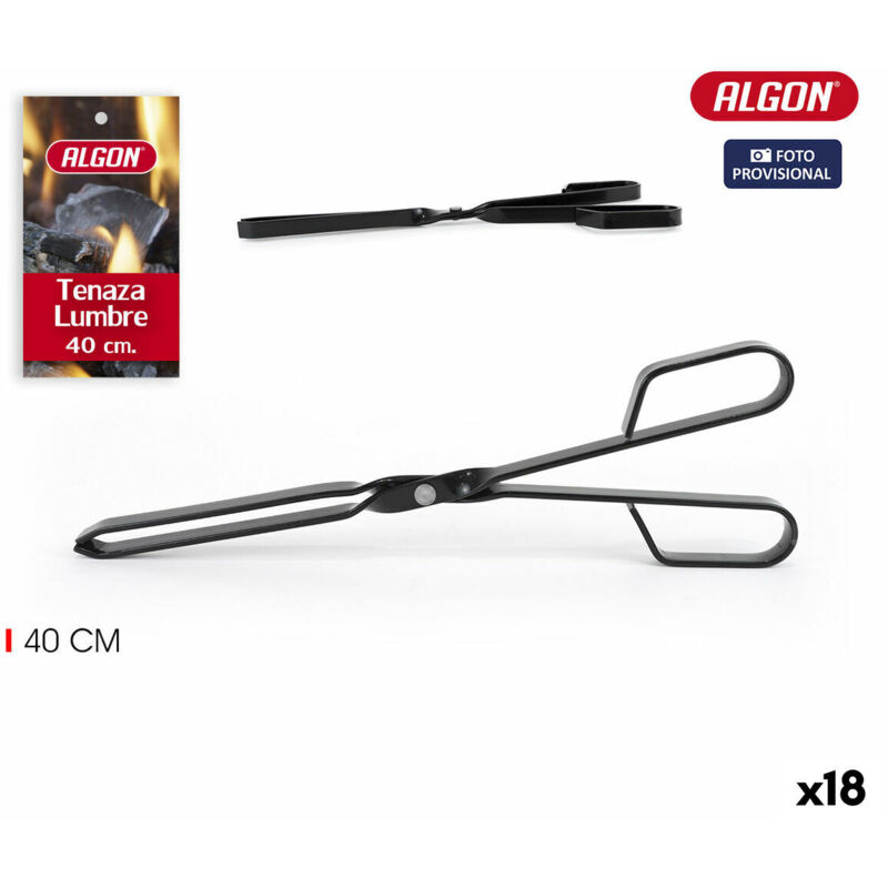 foto del prodotto pinze per barbecue algon 40 x 10 x 1,6 cm barbecue