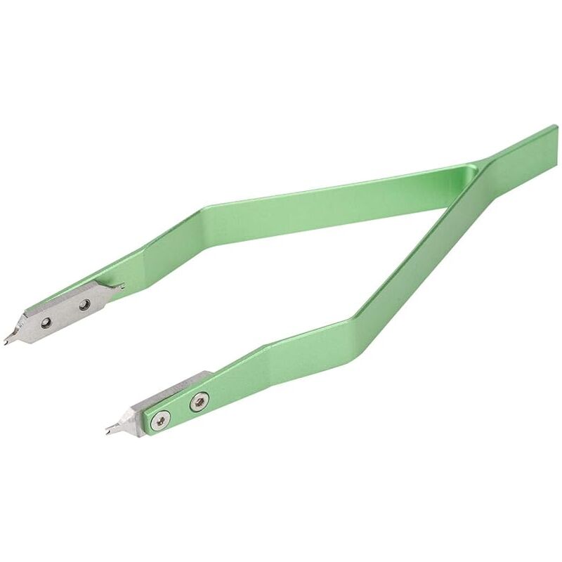 foto del prodotto pinze per barra a molla, pinzette per orologi, strumento per barra a molla, accessorio per la riparazione di orologi in metallo, strumento per kit di