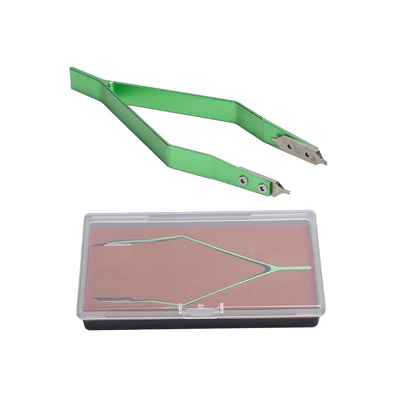 foto del prodotto pinze per barre a molla, pinze per cinturini per orologi, strumento professionale per la riparazione di orologi per orologiai, strumento per la