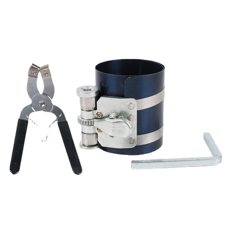 foto del prodotto pinze per fasce elastiche per auto, compressore per fasce elastiche da 3 pollici, pinze per la rimozione delle fasce elastiche per auto da 53 175 mm,