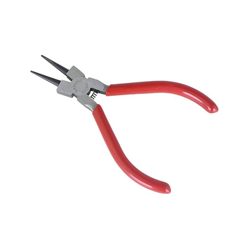 foto del prodotto pinze per gioielli pinze a becchi tondi mini pinze a becchi tondi pinze a doppia molla pinze a proiettile per gioielli, artigianato e gioielli