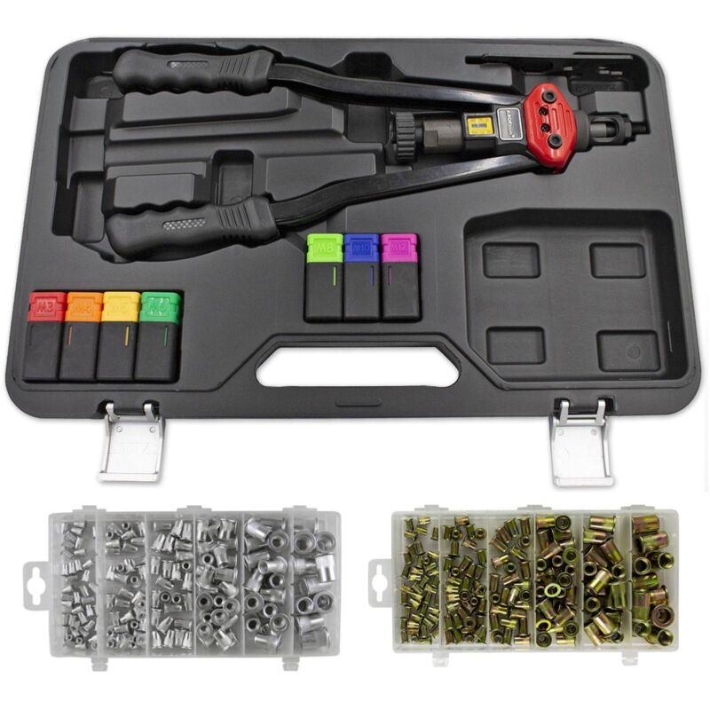 foto del prodotto pinze per inserti + set di inserti in acciaio e alluminio