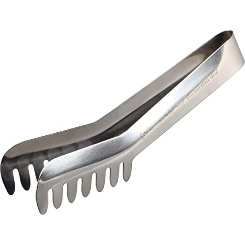 foto del prodotto pinze per pasta, pinze per alimenti in acciaio inossidabile, pinze per spaghetti