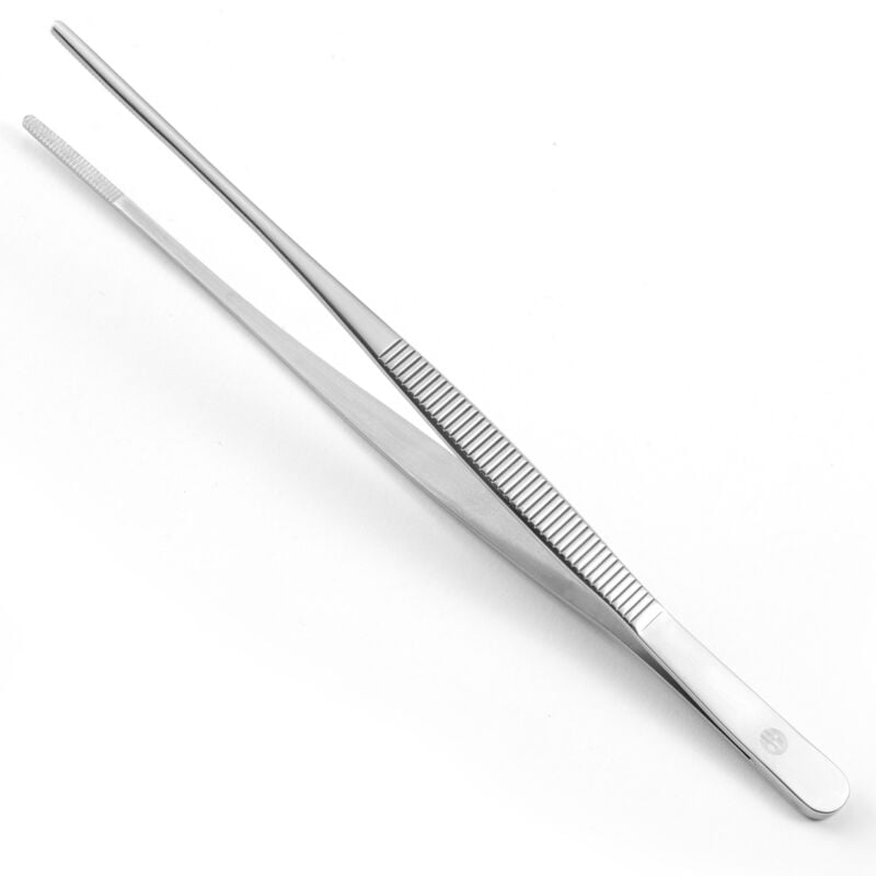 foto del prodotto pinzetta pinzetta per decorare alimenti tornitura 215mm hendi 680032