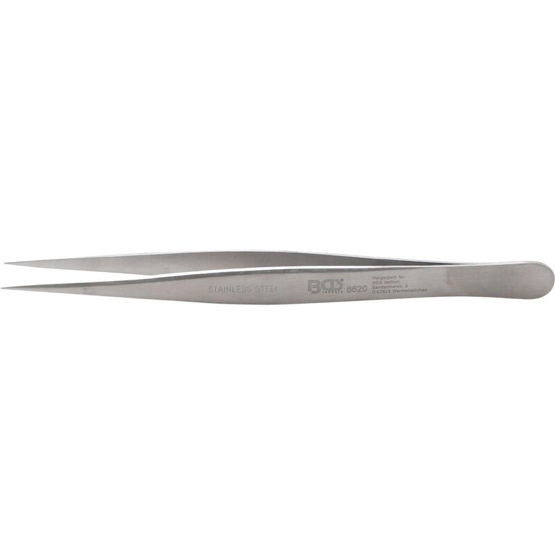 foto del prodotto pinzetta punta fine dritta 125 mm