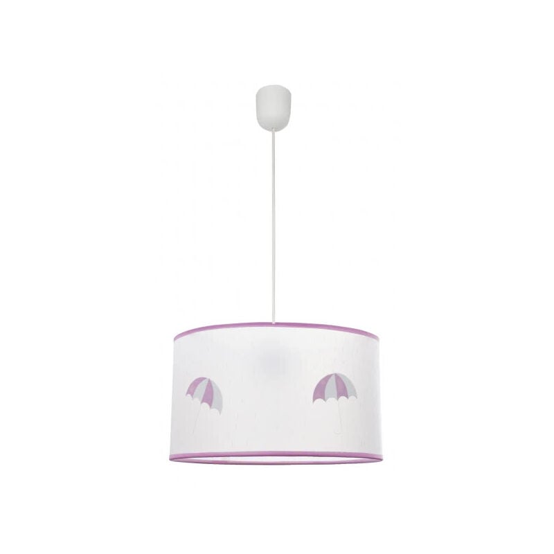 foto del prodotto pioggia pendente 1xe27 rosa regx30d