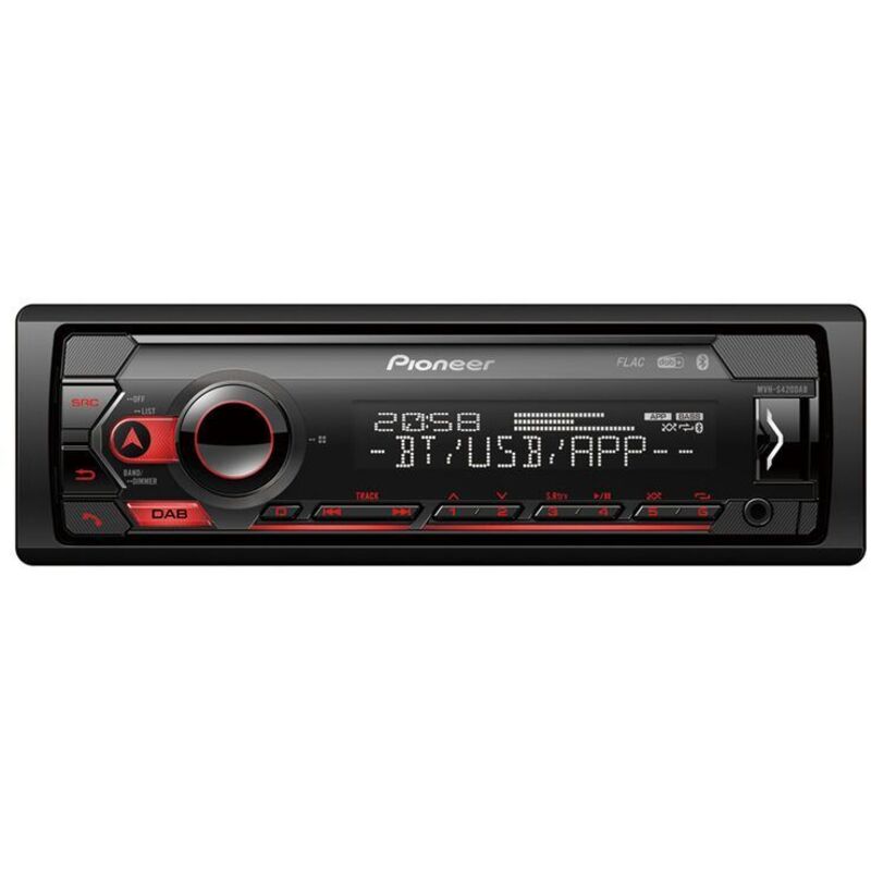 foto del prodotto pioneer mvh-s420dab radio per auto multimediale nero 200 w bluetooth