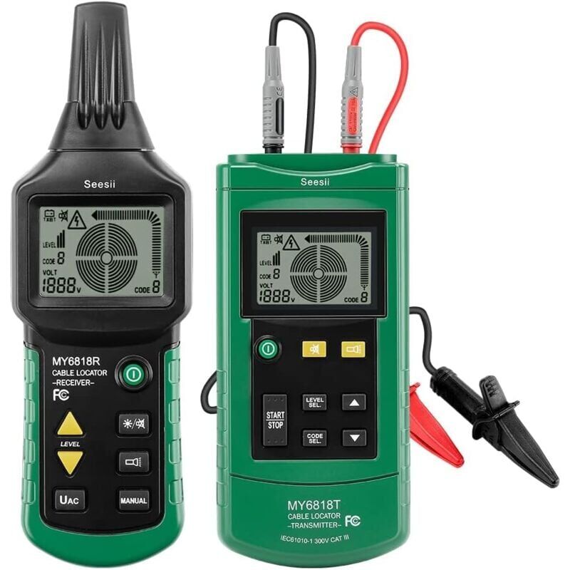foto del prodotto pipe locators rilevatore di cavi elettrici rilevatore di tubi multifunzione tester di cavi cerca my6818 