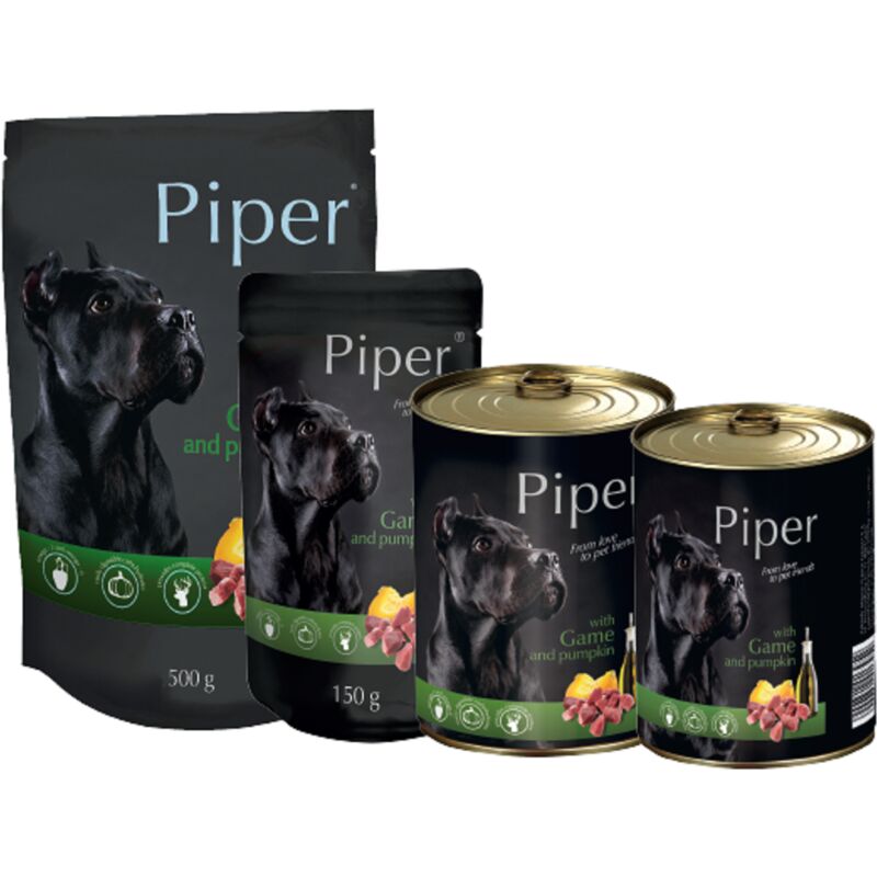 foto del prodotto piper con gioco e zucca 400 g