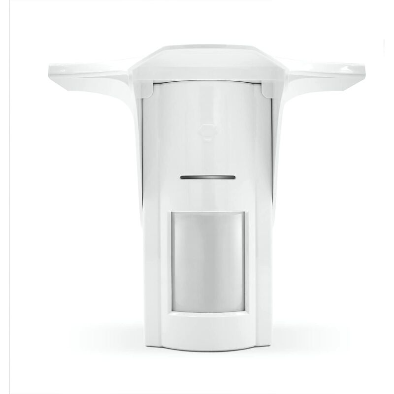 foto del prodotto pir-926 - rilevatore di movimento a energia solare, senza fili, per uso esterno, modalità di risparmio energetico, classe di protezione ip65, campo