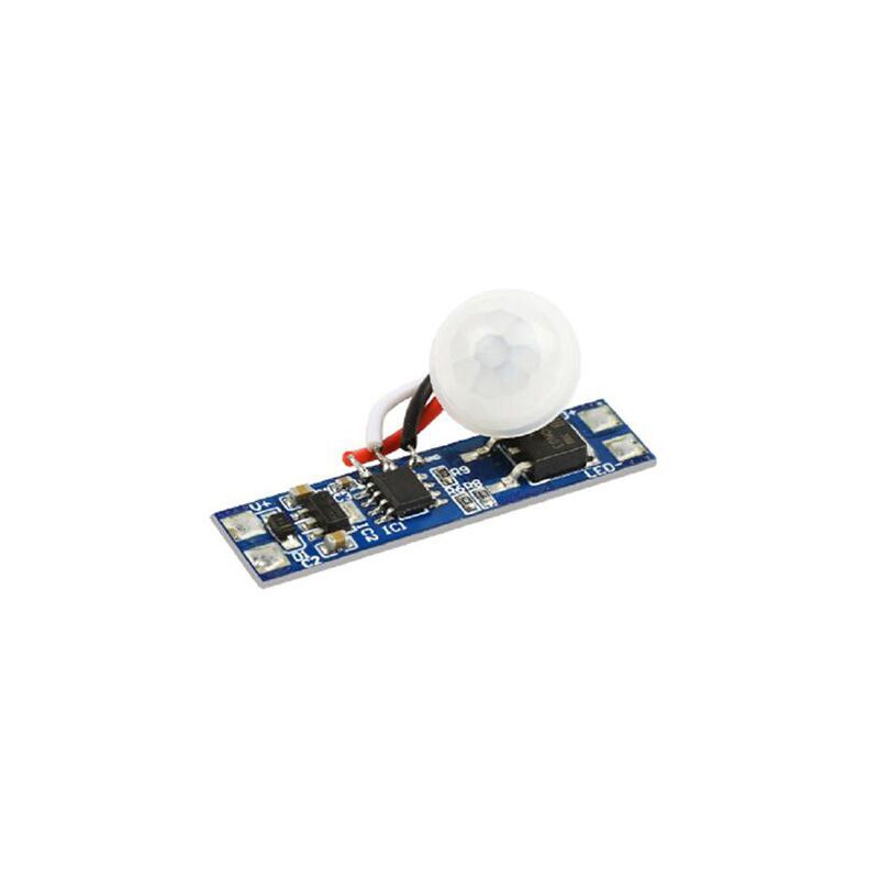 foto del prodotto pir compatto sensore di movimento per profilo e nastro led