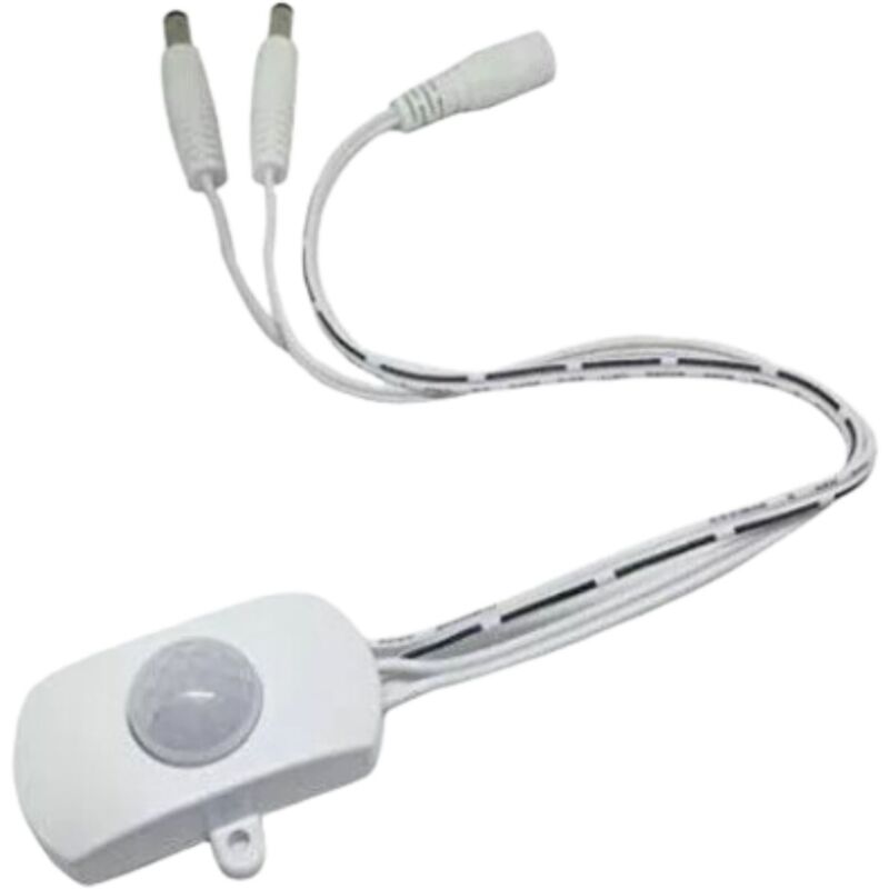 foto del prodotto pir sensore led switch mini dc5v 24v 5a connettori maschio femmina