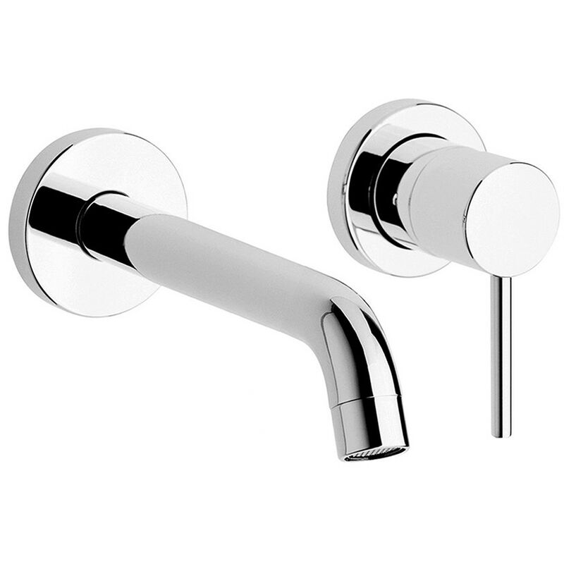 foto del prodotto piralla miscelatore lavabo a muro 19 cm essenza