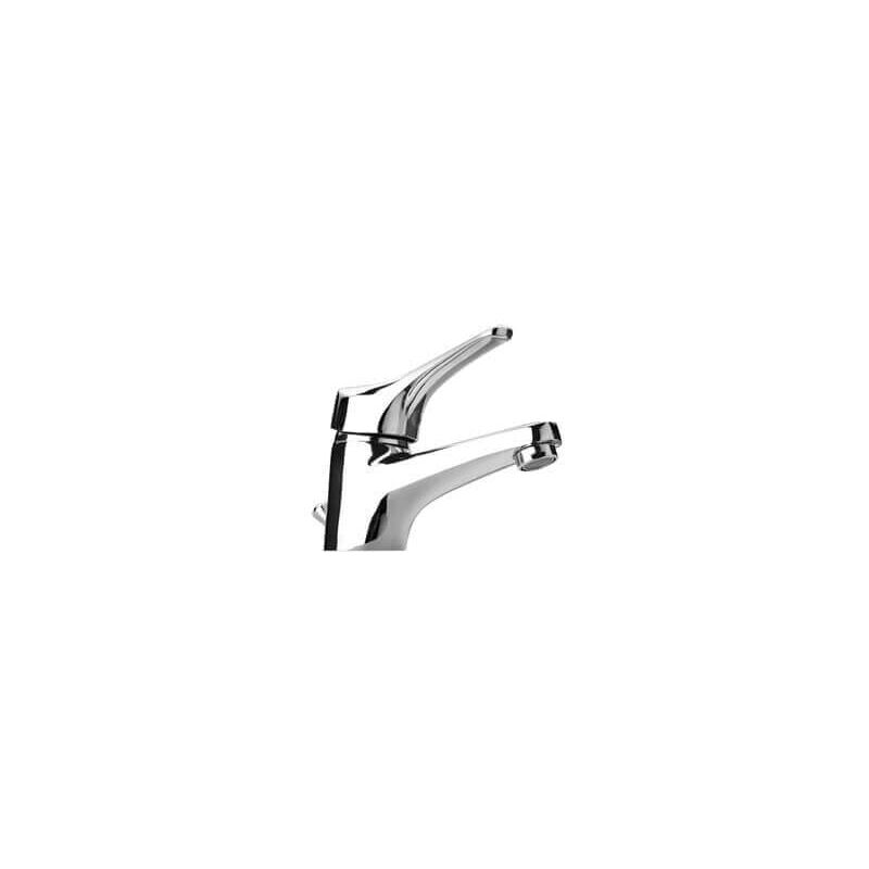 foto del prodotto piralla miscelatore lavabo ariel ottone cromato made in italy con piletta di scarico inclusa 0re00088a21