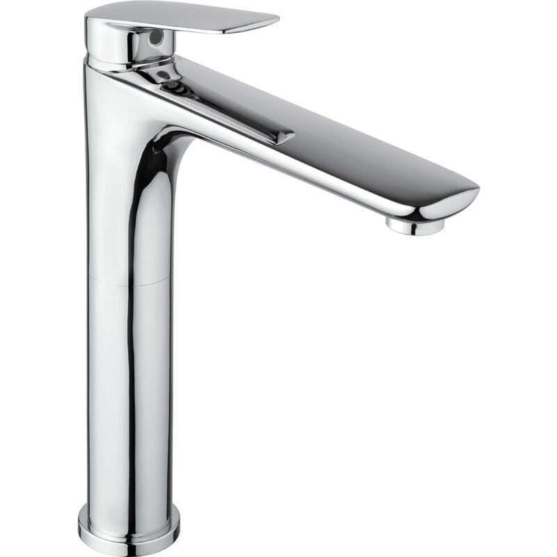 foto del prodotto piralla miscelatore lavabo tipo alto canna lunga 19 cm lago 0lg00488a22 cromo