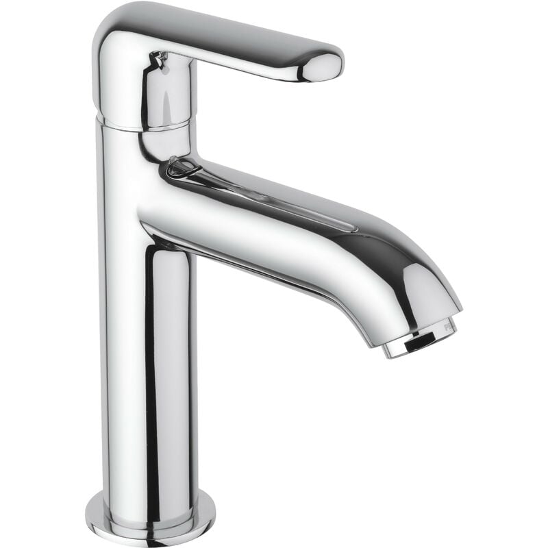 foto del prodotto piralla miscelatore per lavabo canna tonda design moderno last 0ls00088a22 cromo