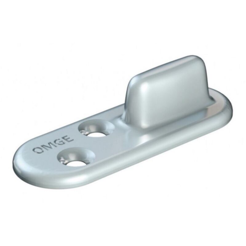 immagine 0 del prodotto piranha 2 pz guide in basso omge art 161 in acciaio per porta porte scorrevoli