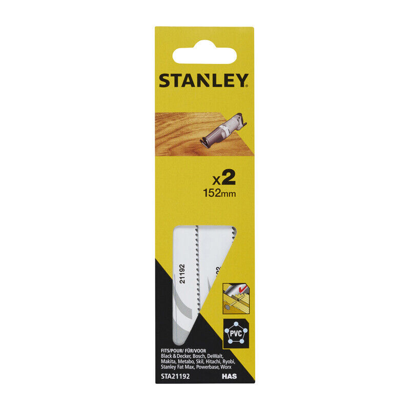 foto del prodotto piranha stanley sta21192 2 lame x sega gatt.