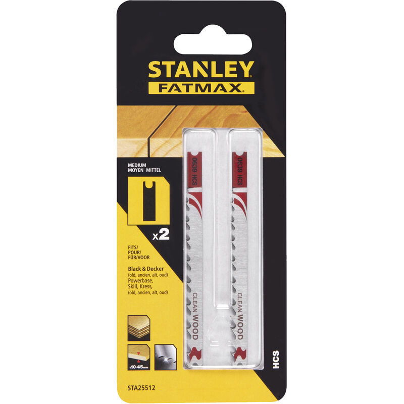 foto del prodotto piranha stanley sta25512 x25512 2 lame legno hi tech t medio att.ad u