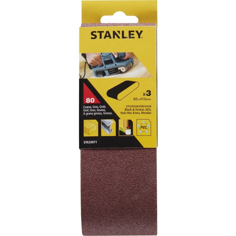 foto del prodotto piranha/ stanley sta33071 (x33071) 3 nastri 65x410 gr.80 stanley cf 1,0