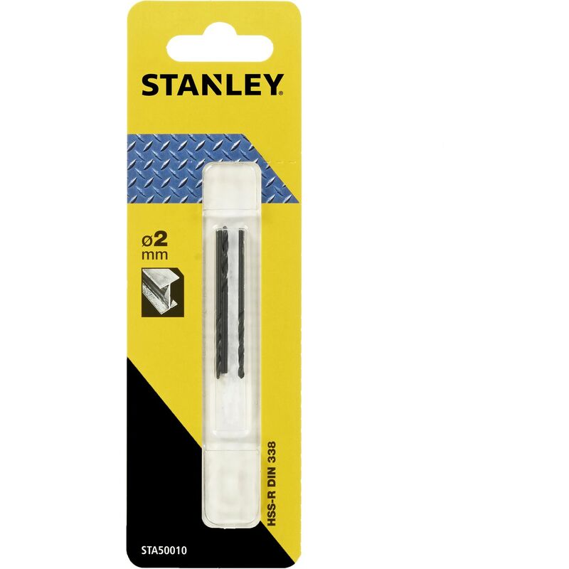 foto del prodotto piranha stanley sta50010 x50010 punta hss mm.2 pz.3 stanley cf 1,0