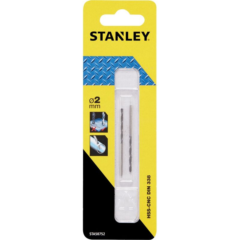 foto del prodotto piranha stanley sta50752 x50752 punta crown mm.2 pz.2 stanley cf 1,0