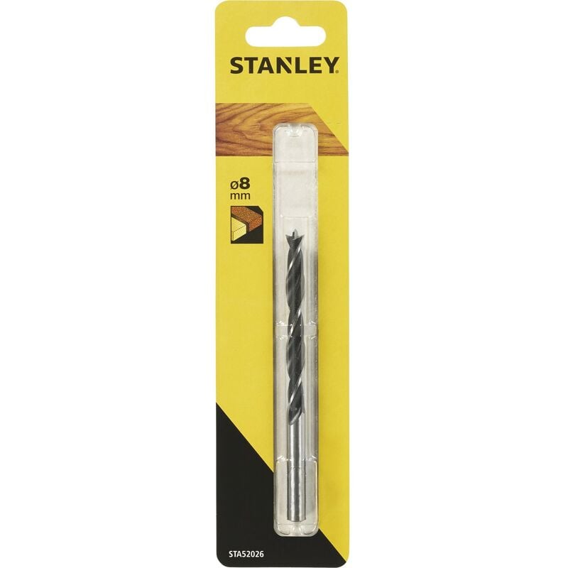 foto del prodotto piranha stanley sta52026 x52026 punta elicoidale mm.8 stanley pz 1,0