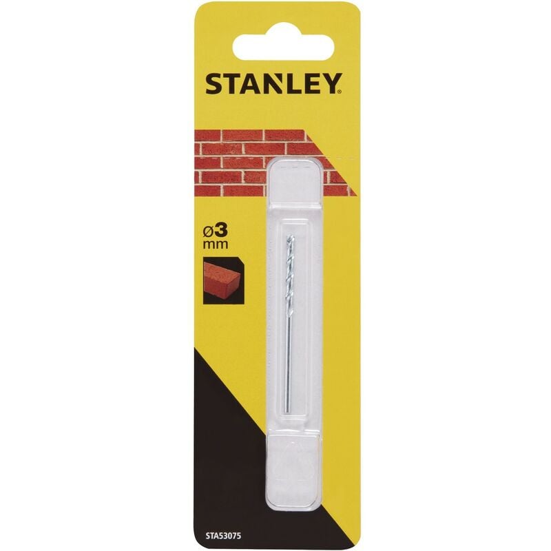 foto del prodotto piranha stanley sta53075 x53075 punta muratura mm.3 stanley pz 1,0