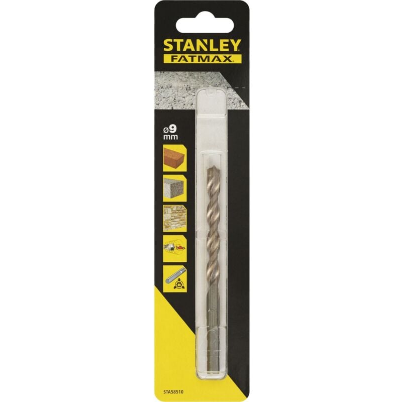 foto del prodotto piranha - stanley sta58510 x58510 punta codolo triangol. mm. 9